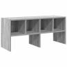 Shoe Rack Stackable Grey Sonoma - 89.5x30x40 cm