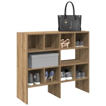 Shoe Racks 2 pcs Stackable Artisan Oak - Durable & Stylish Storage