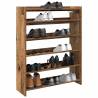  Shoe Rack Old Wood 80x25x100 cm Engineered Wood Colour old wood Quantity in Package 1 Height 100 cm Width 80 cm 