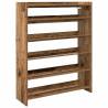 Shoe Rack Old Wood 80x25x100 cm - Stylish Storage Solution