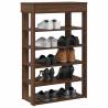  Shoe Rack Brown Oak 60x30x98 cm Engineered Wood Colour brown oak Quantity in Package 1 Width 60 cm Number of 