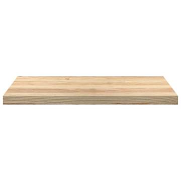 Solid Oak Window Sills 2 pcs - Untreated | 80x40x2 cm