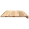 Solid Oak Window Sills 2 pcs - Untreated | 80x40x2 cm