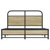 Bed Frame 120x200 cm Sonoma Oak - Durable & Stylish Design