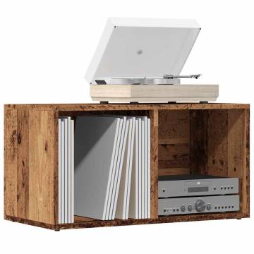 LP Storage Box Old Wood - Durable Engineered Wood | Hipomarket