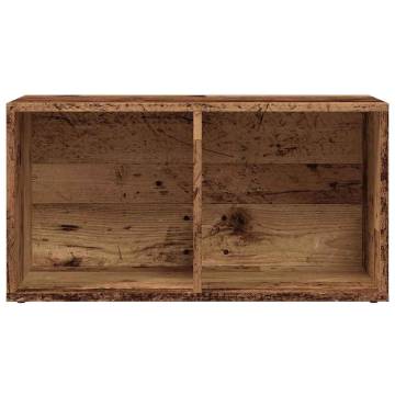 LP Storage Box Old Wood - Durable Engineered Wood | Hipomarket