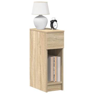 Bedside Cabinets with Drawer 2 pcs Sonoma Oak | Hipo Market