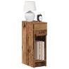  Bedside Cabinet with Drawer Old Wood 20x36x60 cm Colour old wood Quantity in Package 1 