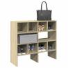  Shoe Racks 2 pcs Stackable Sonoma Oak 89.5x30x40 cm Colour sonoma oak Quantity in Package 2 Number of 1 