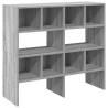 Stackable Shoe Racks 2 pcs Grey Sonoma - Stylish Storage