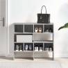 Stackable Shoe Racks 2 pcs Grey Sonoma - Stylish Storage