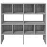 Stackable Shoe Racks 2 pcs Grey Sonoma - Stylish Storage