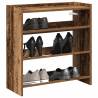  Shoe Rack Old Wood 60x25x62 cm Engineered Wood Colour old wood Quantity in Package 1 Height 62 cm Width 60 cm 