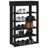  Shoe Rack Black 60x30x98 cm Engineered Wood Colour black Quantity in Package 1 Width 60 cm Number of 