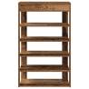 Shoe Rack Old Wood 60x30x98 cm - Stylish Storage Solution