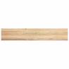 Untreated Solid Oak Window Sills - 2 pcs 140x30x2 cm