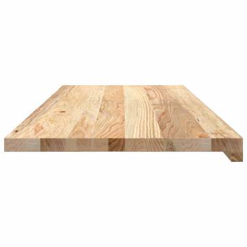 Untreated Solid Oak Window Sills - 2 pcs | Hipomarket UK