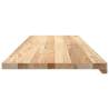 Untreated Oak Window Sills - 120x40 cm (2 pcs) | HipoMarket