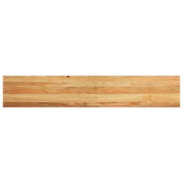 Light Brown Oak Window Sills - 2 pcs | Solid Wood 140x30 cm