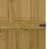 Barn Door CORONA 80x210 cm Solid Wood Pine - Space-Saving Design