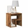 Elegant Old Wood Bedside Cabinet - Sustainable & Versatile