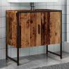  Bathroom Sink Cabinet Old Wood 60x33x60 cm Engineered Wood Colour old wood Quantity in Package 1 Length 60 cm 