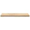 Stair Treads 8 pcs Untreated Solid Oak - 80x30x2 cm