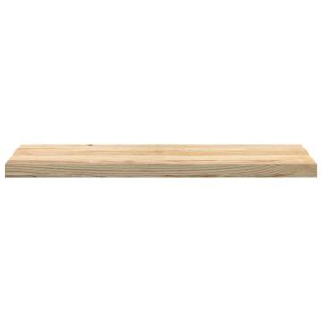 Stair Treads 12 pcs Untreated Solid Oak - 90x30x2 cm