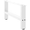  Coffee Table Legs White 2 pcs 30×60 cm Steel Colour white Size 60 x (30-31) cm Quantity in Package 2 Number of 1 