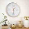  Wall Clock Copper Look 30 cm Colour copper 