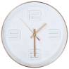 Stylish Copper Look Wall Clock - 30 cm | Hipo Market