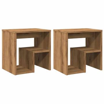 Artisan Oak Bedside Cabinets - Stylish & Durable | HipoMarket