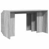 Nesting Tables 3 pcs Grey Sonoma Engineered Wood | HipoMarket UK
