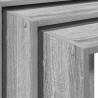 Nesting Tables 3 pcs Grey Sonoma Engineered Wood | HipoMarket UK