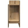 Side Tables 2 pcs with Shelf Artisan Oak - Stylish & Functional