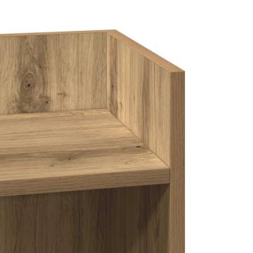 Side Tables 2 pcs with Shelf Artisan Oak - Stylish & Functional