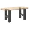 Coffee Table Legs Anthracite - Durable Steel 2 pcs 30x30 cm