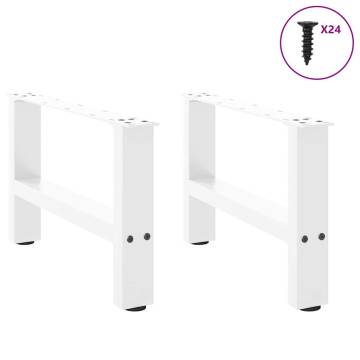 Stylish White Coffee Table Legs – Durable Steel | HipoMarket