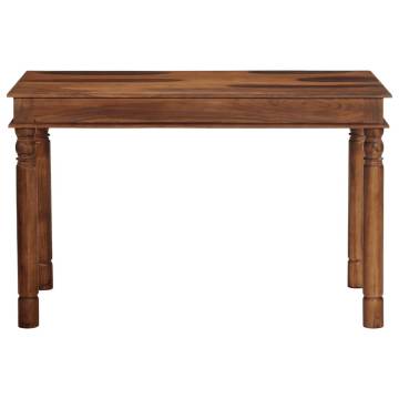 Solid Wood Acacia Dining Table 120x60 cm - Durable & Stylish