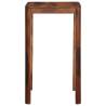 Solid Wood Acacia Bar Table 60x60x107 cm - Vintage Charm