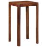 Solid Wood Acacia Bar Table 60x60x107 cm - Vintage Charm