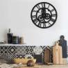 Wall Clock Black 30 cm Acrylic | Stylish Home Decor