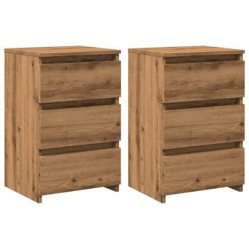 Artisan Oak Bedside Cabinets - Stylish & Durable | HipoMarket