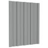 Durable Galvanised Steel Roof Panels - 36 pcs 60x45 cm | HipoMarket