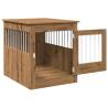 Dog Crate Furniture Artisan Oak - 2-in-1 Design | HipoMarket