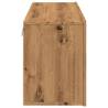 Stylish TV Cabinet Wall-Mounted Artisan Oak | 100x30x41 cm