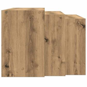 Nesting Tables 3 pcs Artisan Oak - Stylish & Practical Design
