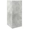 Side Table with Shelf Concrete Grey - Stylish & Functional