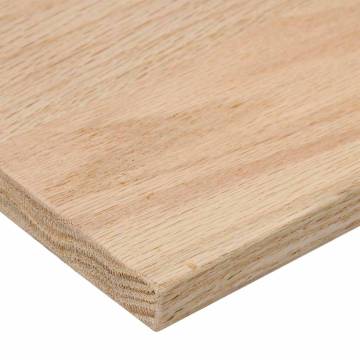 Stair Treads 8 pcs Untreated Solid Wood Oak | HipoMarket