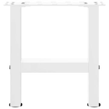 Coffee Table Legs White 2 pcs - Stylish Steel & Durable Design